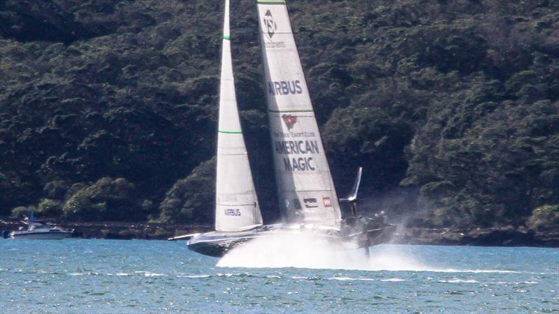 American Magic - Waitemata Harbour - Auckland - America's Cup 36 - July 27, 2020 photo copyright Richard Gladwell / Sail-World.com taken at New York Yacht Club and featuring the AC75 class