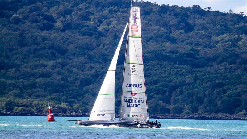 American Magic - Waitemata Harbour - Auckland - America's Cup 36 - July 27, 2020 photo copyright Richard Gladwell / Sail-World.com taken at New York Yacht Club and featuring the AC75 class