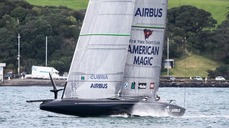 American Magic - Waitemata Harbour - Auckland - America's Cup 36 - July 27, 2020 photo copyright Richard Gladwell / Sail-World.com taken at New York Yacht Club and featuring the AC75 class