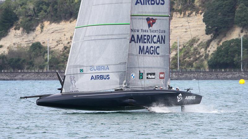 American Magic - Waitemata Harbour - Auckland - America's Cup 36 - July 27, 2020 photo copyright Richard Gladwell / Sail-World.com taken at New York Yacht Club and featuring the AC75 class