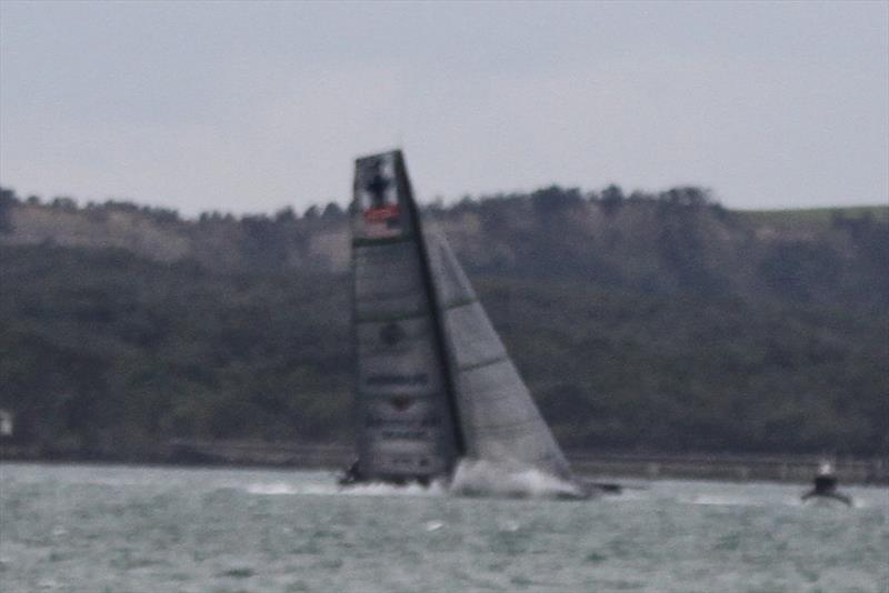 American Magic - Waitemata Harbour - Auckland - America's Cup 36 - July 30, 2020 photo copyright Richard Gladwell / Sail-World.com taken at Royal New Zealand Yacht Squadron and featuring the AC75 class