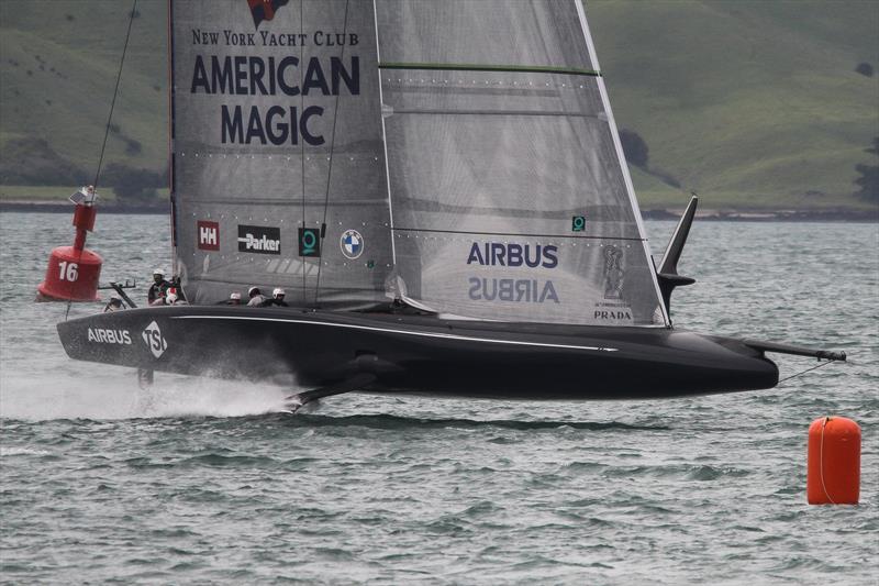 American Magic - Waitemata Harbour - Auckland - America's Cup 36 - July 30, 2020 - photo © Richard Gladwell / Sail-World.com