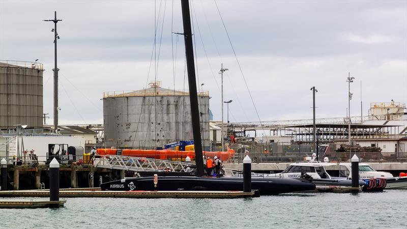 American Magic - Waitemata Harbour - Auckland - America's Cup 36 - July 30, 2020 photo copyright Richard Gladwell / Sail-World.com taken at Royal New Zealand Yacht Squadron and featuring the AC75 class