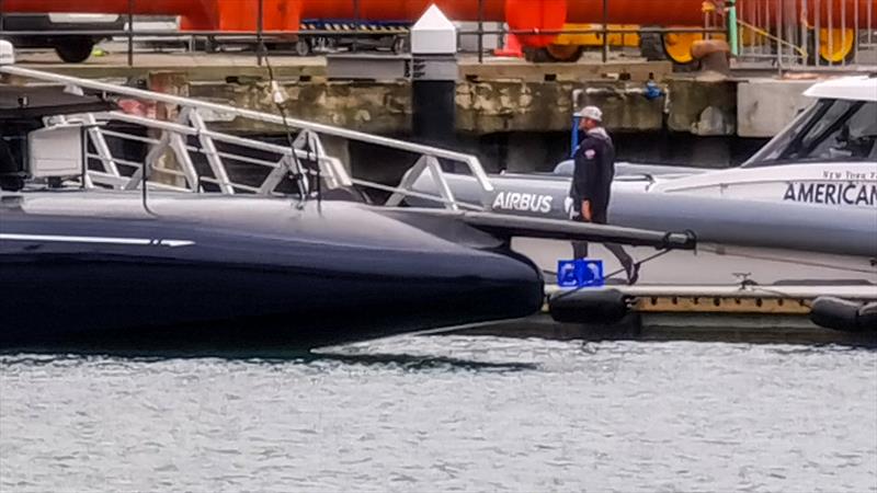 American Magic - Waitemata Harbour - Auckland - America's Cup 36 - July 30, 2020 photo copyright Richard Gladwell / Sail-World.com taken at Royal New Zealand Yacht Squadron and featuring the AC75 class