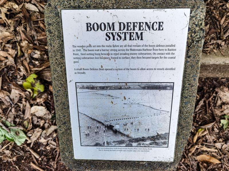 Boom Defence system - North Head - Auckland - August 1, 2020 photo copyright Richard Gladwell / Sail-World.com taken at Royal New Zealand Yacht Squadron and featuring the AC75 class