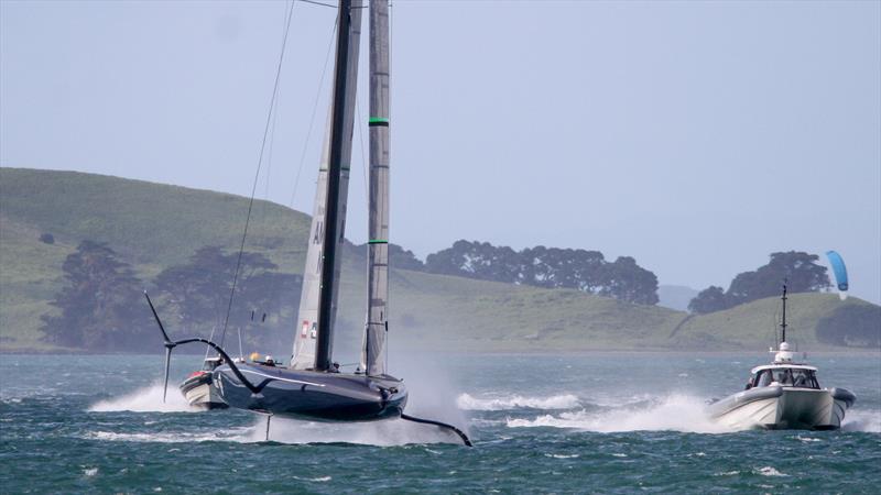 American Magic - Waitemata Harbour - Auckland - America's Cup 36 - July 28, 2020 photo copyright Richard Gladwell, Sail-World.com / nz taken at New York Yacht Club and featuring the AC75 class