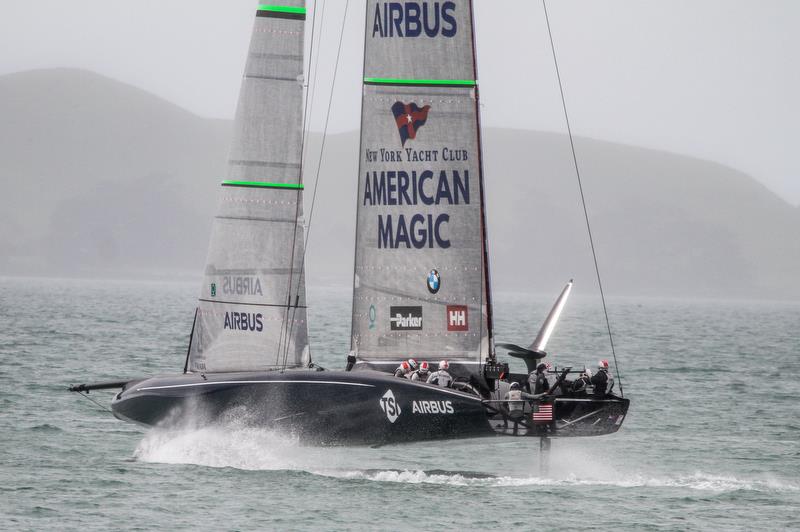 American Magic - Waitemata Harbour - Auckland - America's Cup 36 - August 3, 2020 - photo © Richard Gladwell / Sail-World.com