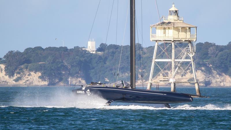 American Magic - Waitemata Harbour - Auckland - America's Cup 36 - August 3, 2020 - photo © Richard Gladwell / Sail-World.com