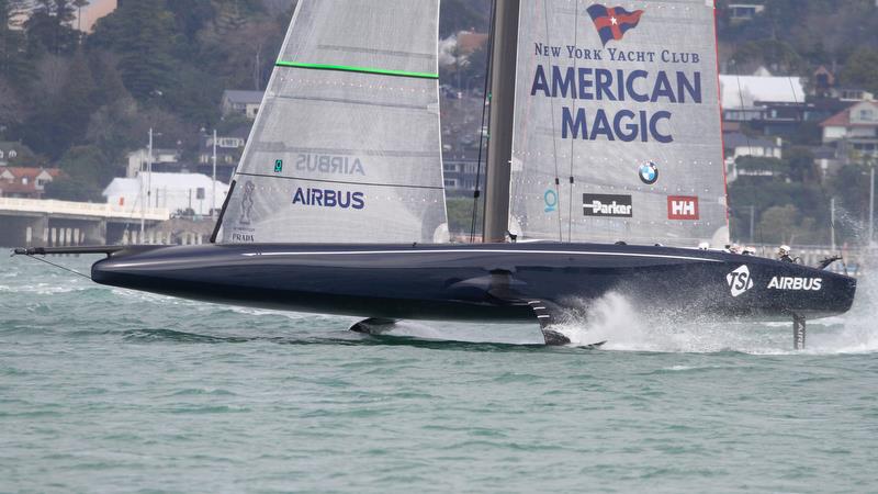 American Magic - Waitemata Harbour - Auckland - August 3, 2020 - America's Cup 36 - photo © Richard Gladwell / Sail-World.com