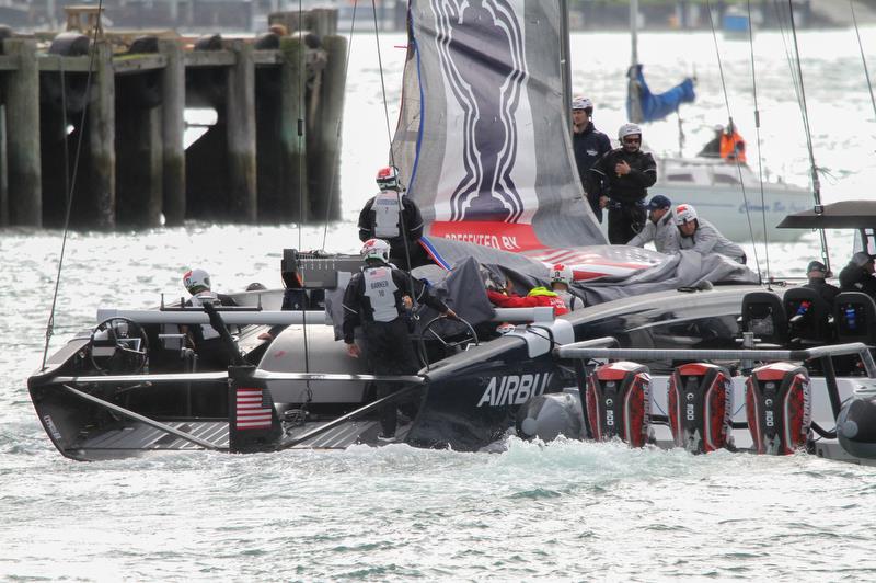 American Magic - Waitemata Harbour - Auckland - August 3, 2020 - America's Cup 36  photo copyright Richard Gladwell / Sail-World.com taken at New York Yacht Club and featuring the AC75 class