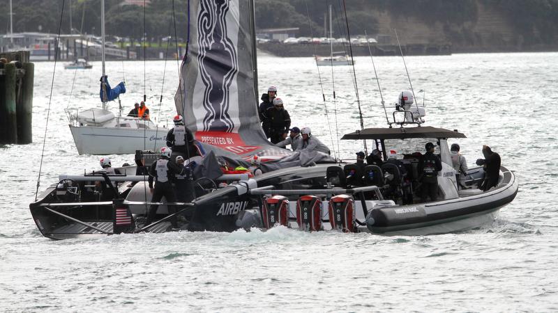 American Magic - Waitemata Harbour - Auckland - August 3, 2020 - America's Cup 36  photo copyright Richard Gladwell / Sail-World.com taken at New York Yacht Club and featuring the AC75 class