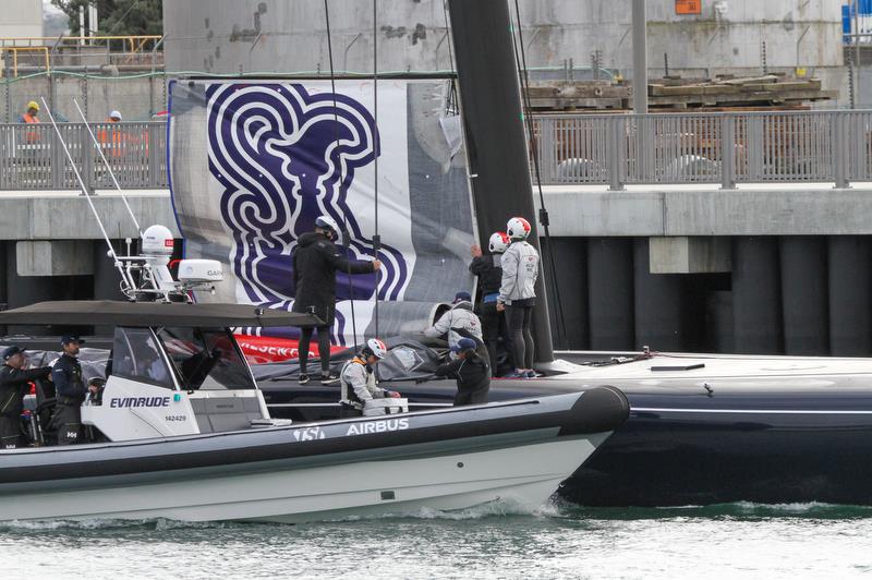 American Magic - Waitemata Harbour - Auckland - August 3, 2020 - America's Cup 36  photo copyright Richard Gladwell / Sail-World.com taken at New York Yacht Club and featuring the AC75 class