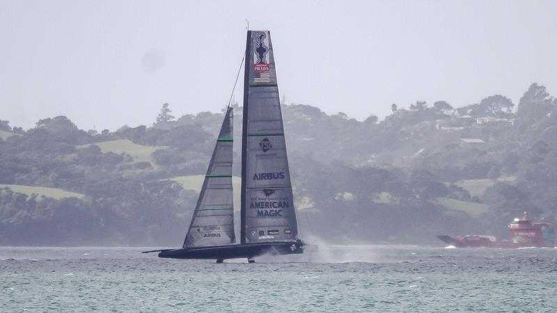 American Magic - Tamaki Strait - Auckland - August 7, 2020 - 36th America's Cup - photo © Richard Gladwell / Sail-World.com