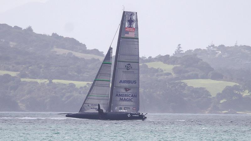 American Magic - Tamaki Strait - Auckland - August 7, 2020 - 36th America's Cup - photo © Richard Gladwell / Sail-World.com