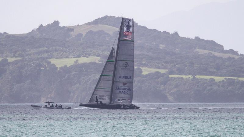 American Magic - Tamaki Strait - Auckland - August 7, 2020 - 36th America's Cup - photo © Richard Gladwell / Sail-World.com