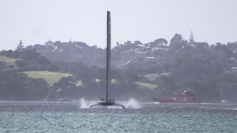 American Magic - Tamaki Strait - Auckland - August 7, 2020 - 36th America's Cup - photo © Richard Gladwell / Sail-World.com