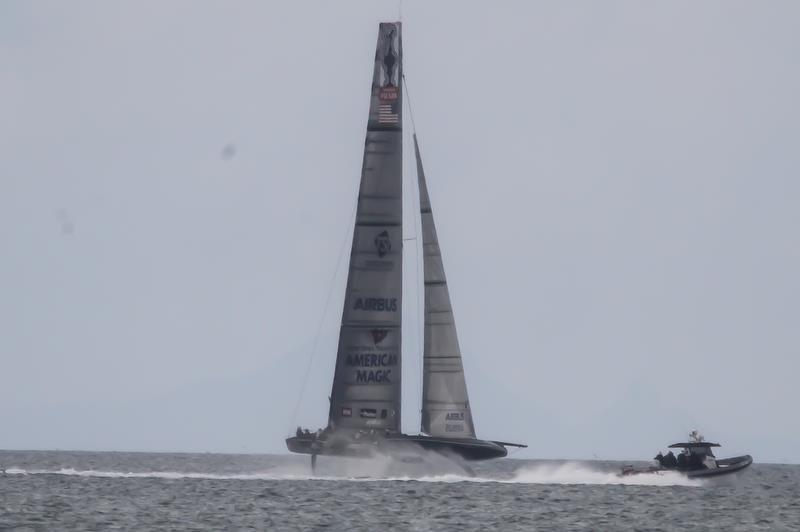 American Magic - Waitemata Habour - Auckland - America's Cup 36 - August 10, 2020 - photo © Richard Gladwell / Sail-World.com