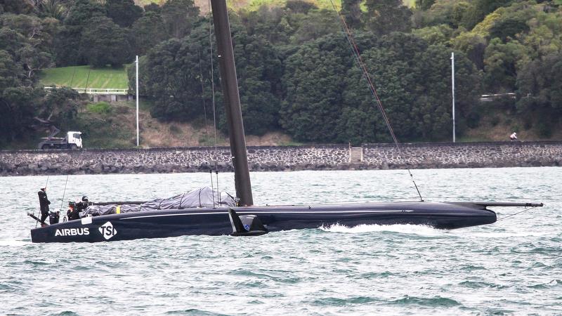 American Magic - Waitemata Habour - Auckland - America's Cup 36 - August 14, 2020 photo copyright Richard Gladwell / Sail-World.com taken at Royal New Zealand Yacht Squadron and featuring the AC75 class
