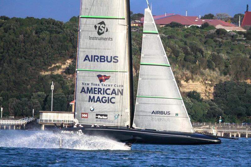 American Magic - Defiant - Auckland - August 17, 2020 - Waitemata Harbour - 36th America's Cup - photo © Richard Gladwell / Sail-World.com