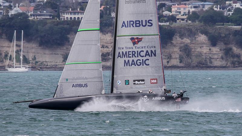 American Magic - Defiant - Auckland - August 17, 2020 - Waitemata Harbour - 36th America's Cup - photo © Richard Gladwell / Sail-World.com