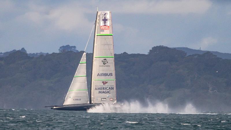 American Magic - Defiant - Auckland - August 17, 2020 - Waitemata Harbour - 36th America's Cup - photo © Richard Gladwell / Sail-World.com