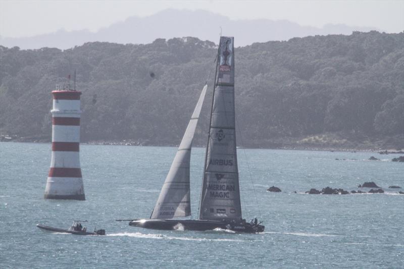 American Magic - Waitemata Harbour - August 23, 2020 - 36th America's Cup photo copyright Richard Gladwell / Sail-World.com taken at New York Yacht Club and featuring the AC75 class