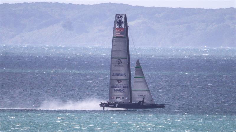 American Magic - Waitemata Harbour - August 26, 2020 - 36th America's Cup photo copyright Richard Gladwell / Sail-World.com taken at New York Yacht Club and featuring the AC75 class