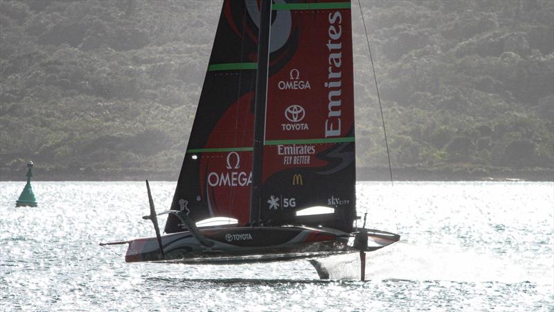 Emirates Team New Zealand - Waitemata Harbour - August 27, 2020 - 36th America's Cup photo copyright Richard Gladwell / Sail-World.com taken at Royal New Zealand Yacht Squadron and featuring the AC75 class