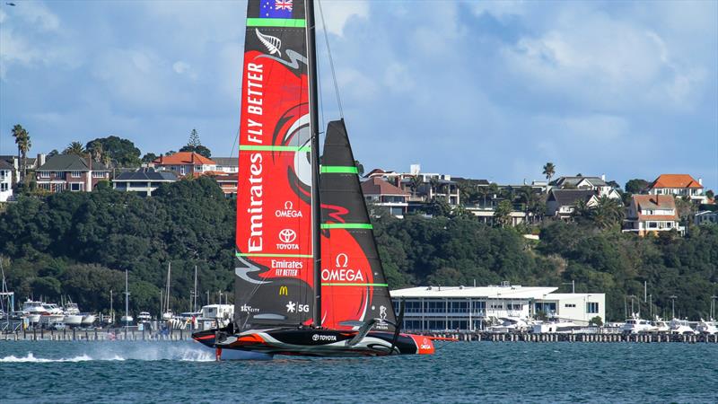 Emirates Team New Zealand - Waitemata Harbour - August 28, 2020 - 36th America's Cup - photo © Richard Gladwell / Sail-World.com