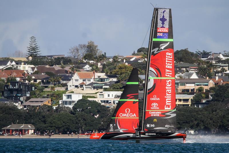 Emirates Team New Zealand - Waitemata Harbour - August 28, 2020 - 36th America's Cup - photo © Richard Gladwell / Sail-World.com