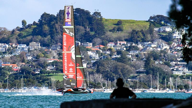 Emirates Team New Zealand - Waitemata Harbour - August 28, 2020 - 36th America's Cup - photo © Richard Gladwell / Sail-World.com