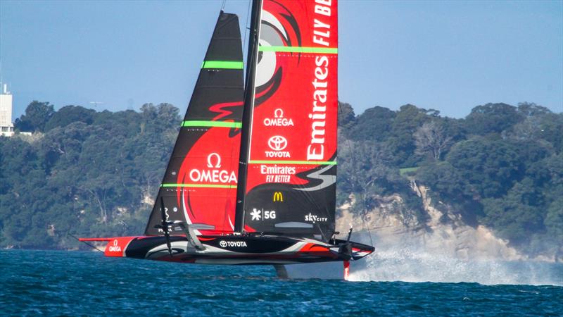 Emirates Team New Zealand - Waitemata Harbour - August 28, 2020 - 36th America's Cup - photo © Richard Gladwell / Sail-World.com