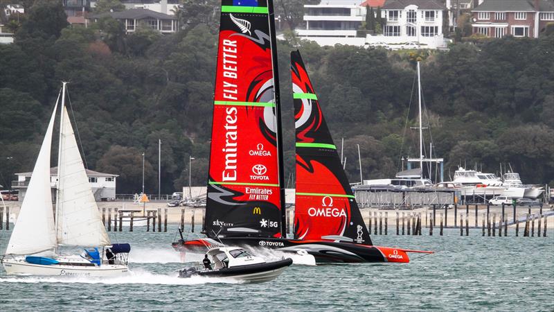 Emirates Team New Zealand - Waitemata Harbour - August 30, 2020 - 36th America's Cup - photo © Richard Gladwell / Sail-World.com