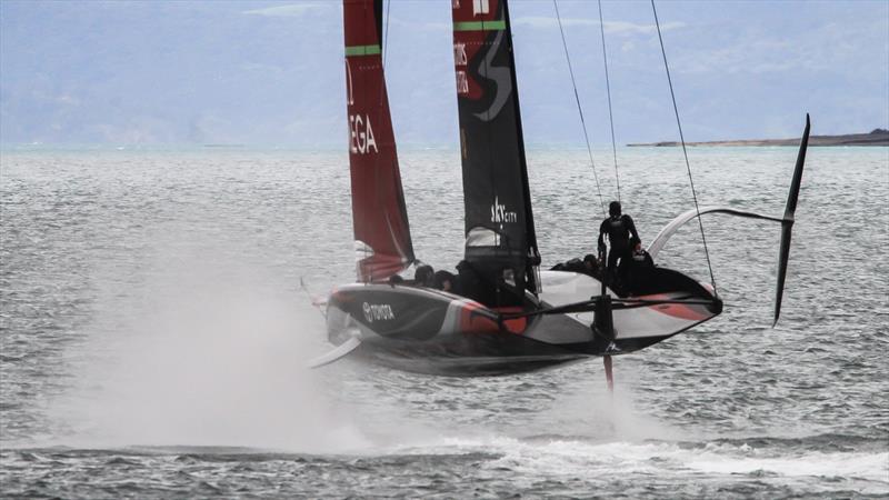 Emirates Team New Zealand - Waitemata Harbour - August 30, 2020 - 36th America's Cup photo copyright Richard Gladwell / Sail-World.com taken at Royal New Zealand Yacht Squadron and featuring the AC75 class