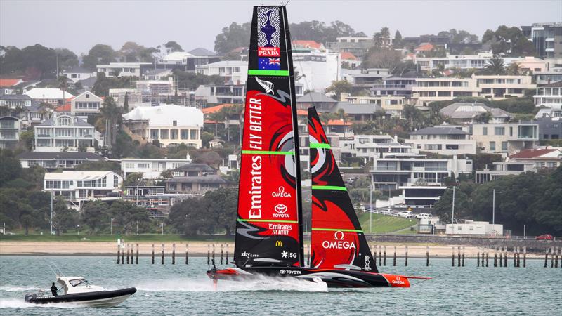 Emirates Team New Zealand - Waitemata Harbour - August 30, 2020 - 36th America's Cup - photo © Richard Gladwell / Sail-World.com