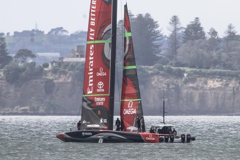 Emirates Team New Zealand - Waitemata Harbour - August 30, 2020 - 36th America's Cup - photo © Richard Gladwell / Sail-World.com