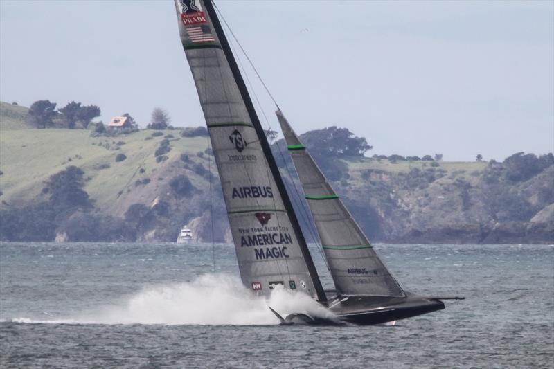 American Magic  - Waitemata Harbour - September 5, 2020,  36th America's Cup photo copyright Richard Gladwell / Sail-World.com taken at New York Yacht Club and featuring the AC75 class