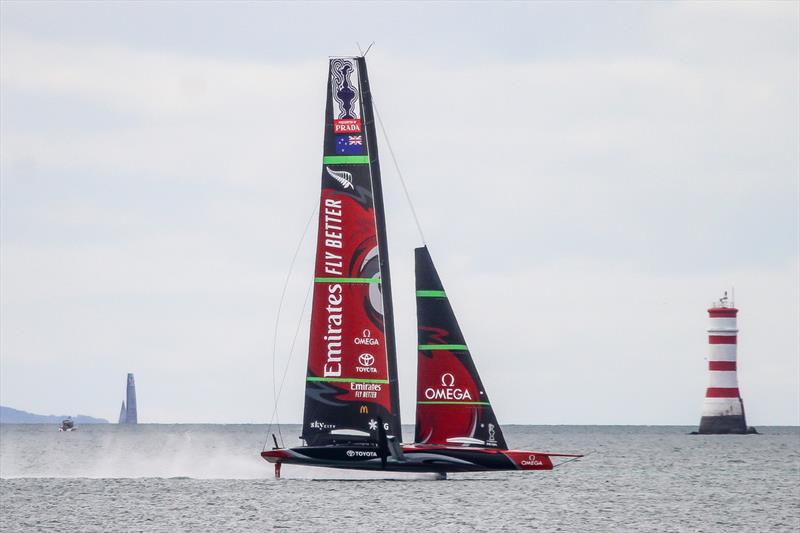 Emirates Team New Zealand - Waitemata Harbour - September 5, 2020,  36th America's Cup - photo © Richard Gladwell / Sail-World.com