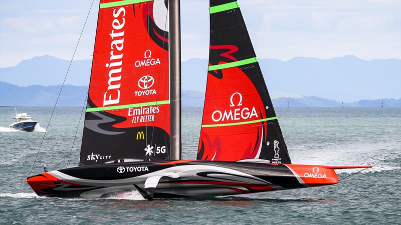 Emirates Team New Zealand - Waitemata Harbour - September 5, 2020,  36th America's Cup - photo © Richard Gladwell / Sail-World.com