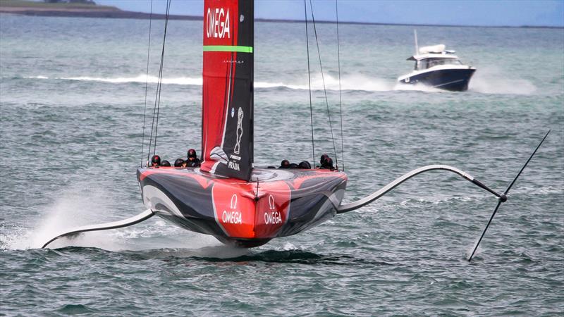 Emirates Team New Zealand - Waitemata Harbour - September 5, 2020,  36th America's Cup photo copyright Richard Gladwell / Sail-World.com taken at Royal New Zealand Yacht Squadron and featuring the AC75 class