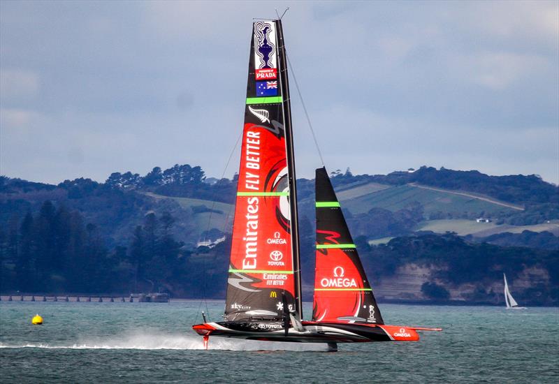 Emirates Team New Zealand - Waitemata Harbour - September 5, 2020,  36th America's Cup - photo © Richard Gladwell / Sail-World.com