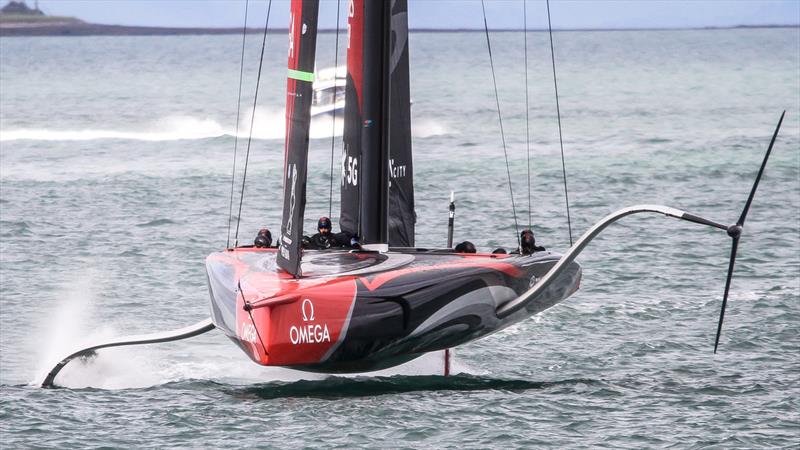 Emirates Team New Zealand - Waitemata Harbour - September 5, 2020,  36th America's Cup photo copyright Richard Gladwell / Sail-World.com taken at Royal New Zealand Yacht Squadron and featuring the AC75 class