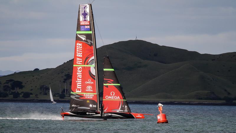 Emirates Team New Zealand - Waitemata Harbour - September 5, 2020,  36th America's Cup photo copyright Richard Gladwell / Sail-World.com taken at Royal New Zealand Yacht Squadron and featuring the AC75 class