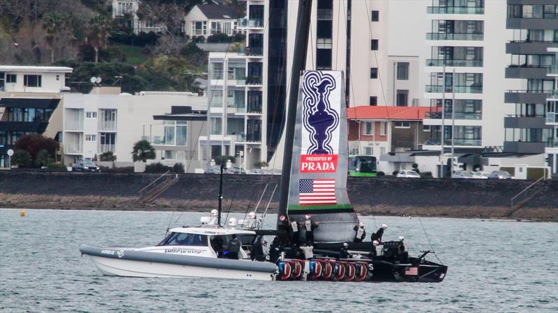 American Magic - Waitemata Harbour - September 7, 2020 - 36th America's Cup photo copyright Richard Gladwell / Sail-World.com taken at New York Yacht Club and featuring the AC75 class