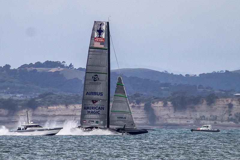 American Magic - Waitemata Harbour - August 2020 - 36th America's Cup - photo © Richard Gladwell / Sail-World.com