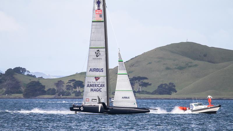 American Magic - Waitemata Harbour - August 2020 - 36th America's Cup - photo © Richard Gladwell / Sail-World.com