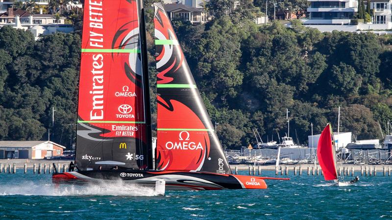 Emirates Team New Zealand - Waitemata Harbour - September 12, 2020 - 36th America's Cup - photo © Richard Gladwell / Sail-World.com