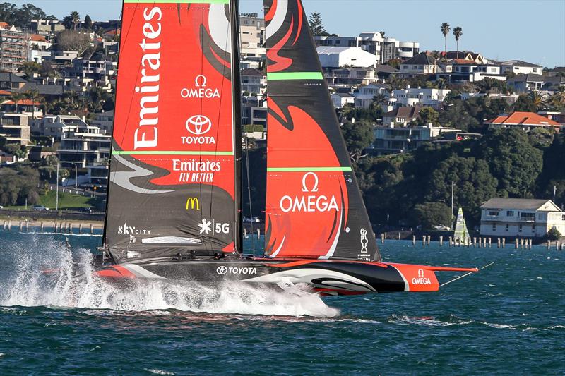 Emirates Team New Zealand - Waitemata Harbour - September 12, 2020 - 36th America's Cup - photo © Richard Gladwell / Sail-World.com