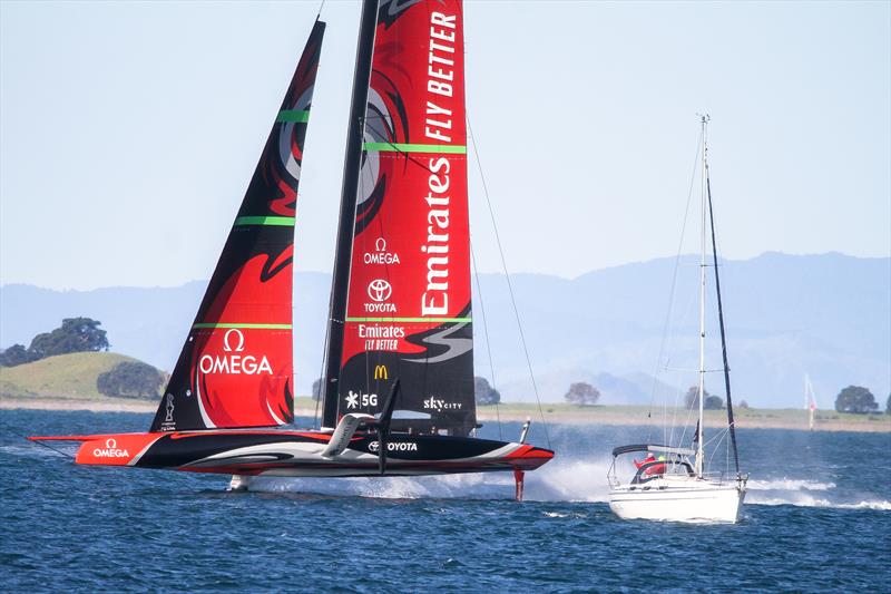 Emirates Team New Zealand - Waitemata Harbour - September 12, 2020 - 36th America's Cup - photo © Richard Gladwell / Sail-World.com