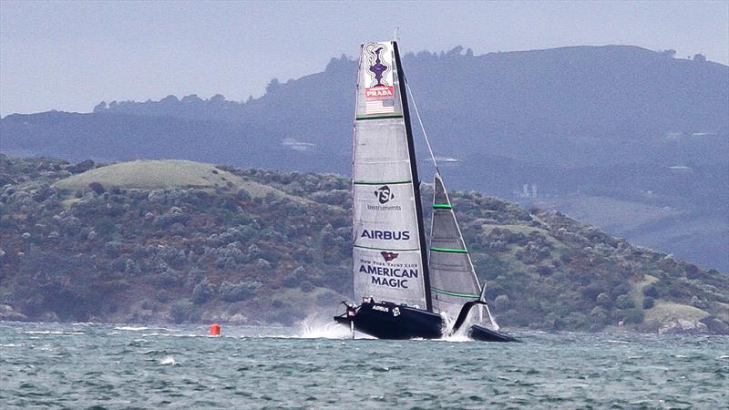 American Magic - Waitemata Harbour - September 14, 2020 - 36th America's Cup photo copyright Richard Gladwell / Sail-World.com taken at Royal New Zealand Yacht Squadron and featuring the AC75 class